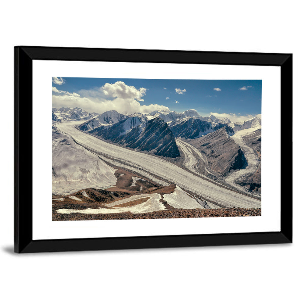 Fedchenko Glacier Vista Wall Art