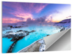 Blue Lagoon Grindavík Sunrise Wall Art