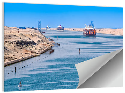 Suez Canal Wall Art
