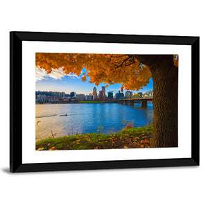 Portland Willamette River Wall Art
