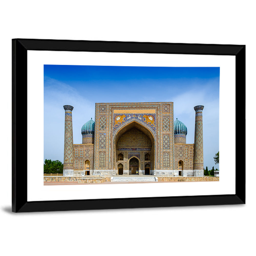 Sher-dor Madrasah, Registan Square Wall Art