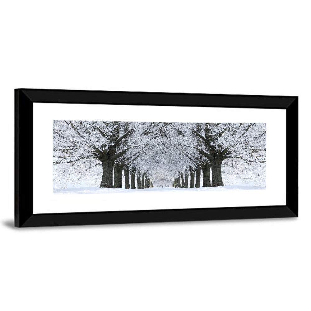 Winter Snow Trees Wall Art