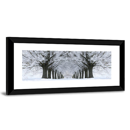 Winter Snow Trees Wall Art