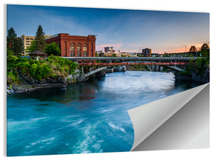Spokane River Wall Art