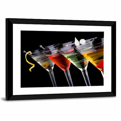 Classic Martini Cocktails Wall Art