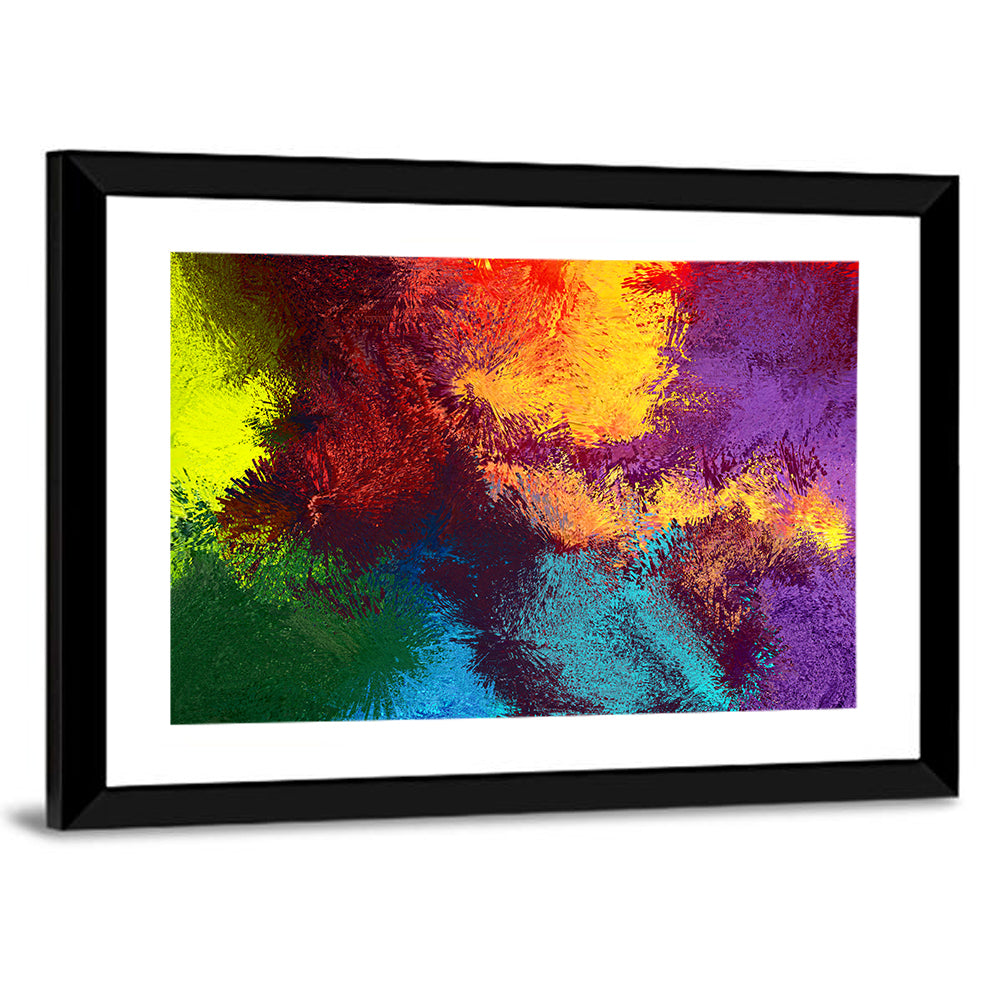 Sparkling Color Fields Wall Art