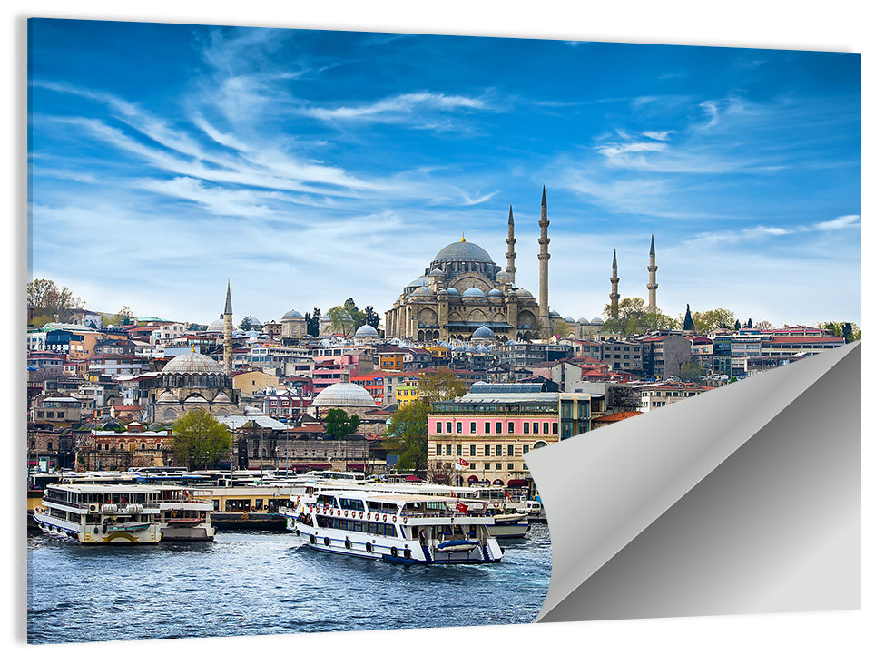 Istanbul City Wall Art