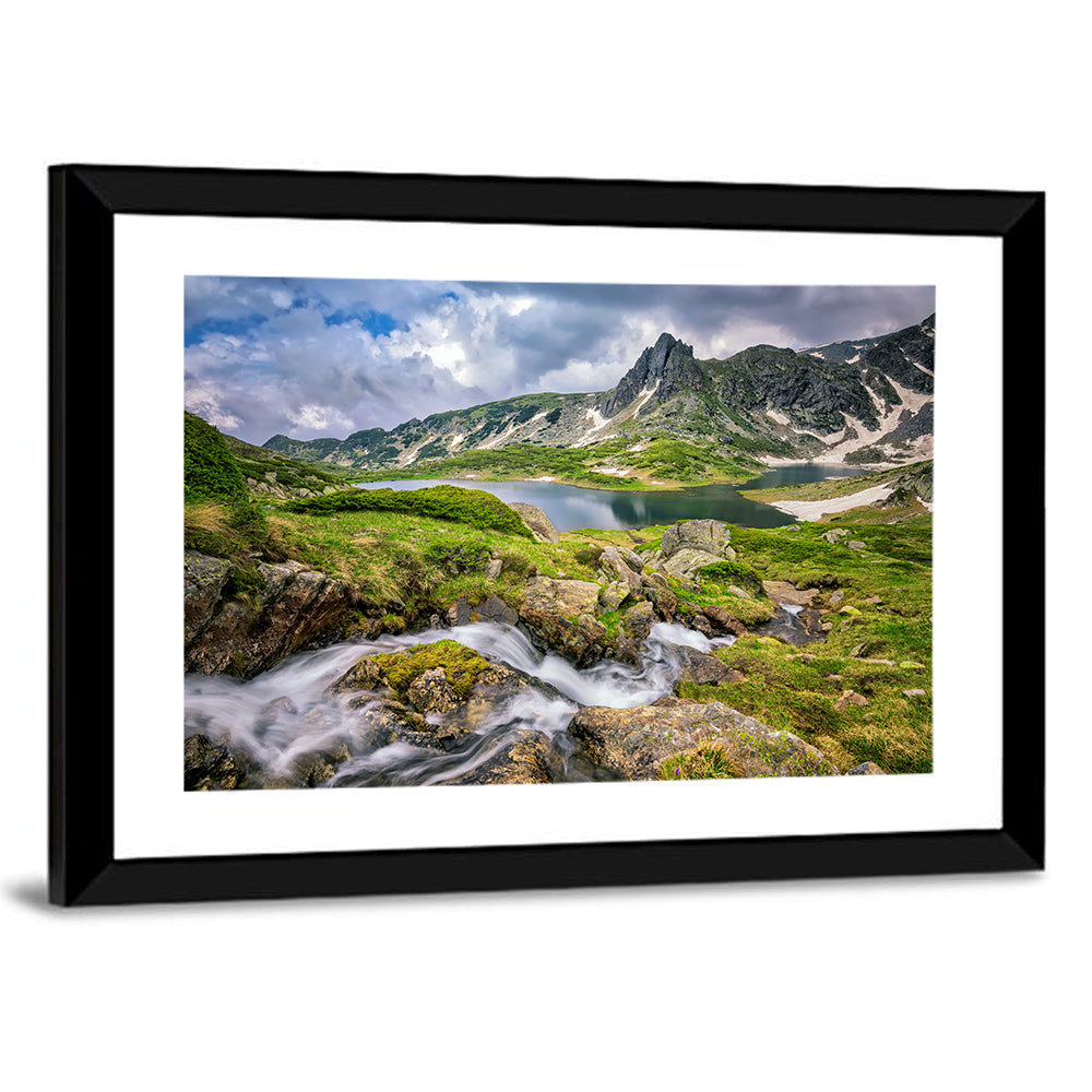 Seven Rila Lakes View Wall Art