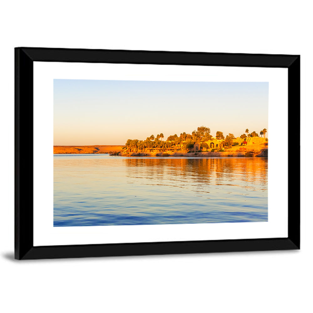 Lake Nasser Golden Hour Wall Art