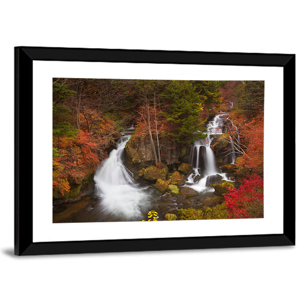 Ryuzu Falls Maple Cascade Wall Art
