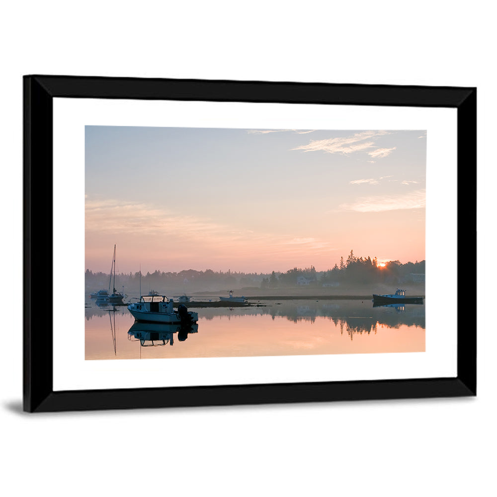 Bass Harbor Sunrise Wall Art
