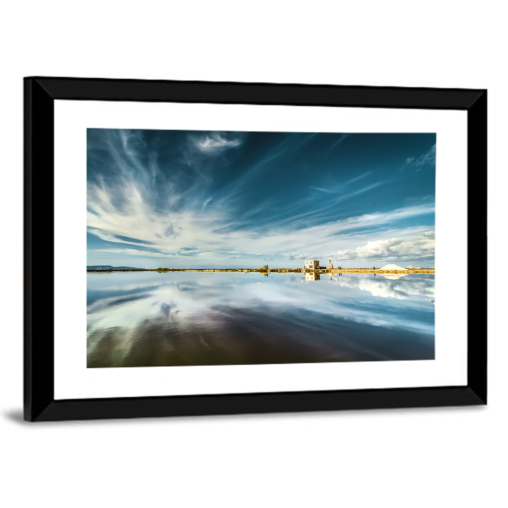 Nubia Salt Pans Reflection Wall Art