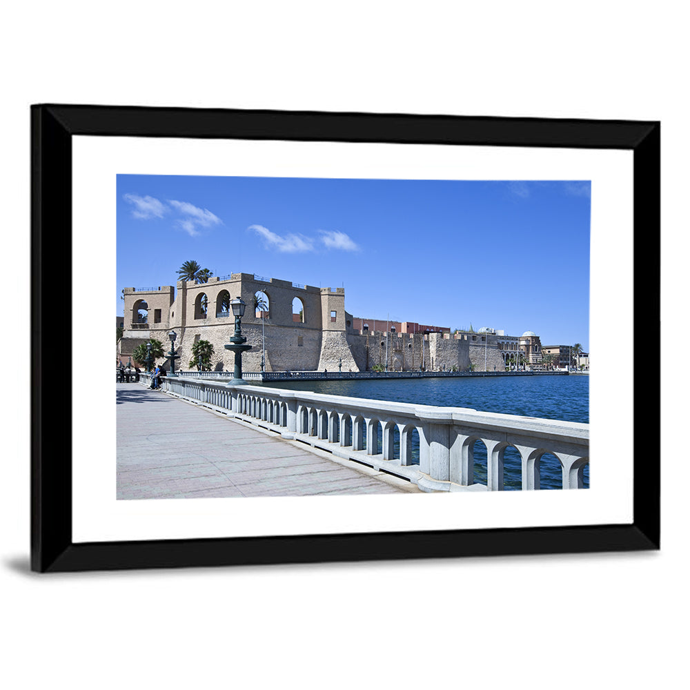 Red Fort Waterfront Wall Art