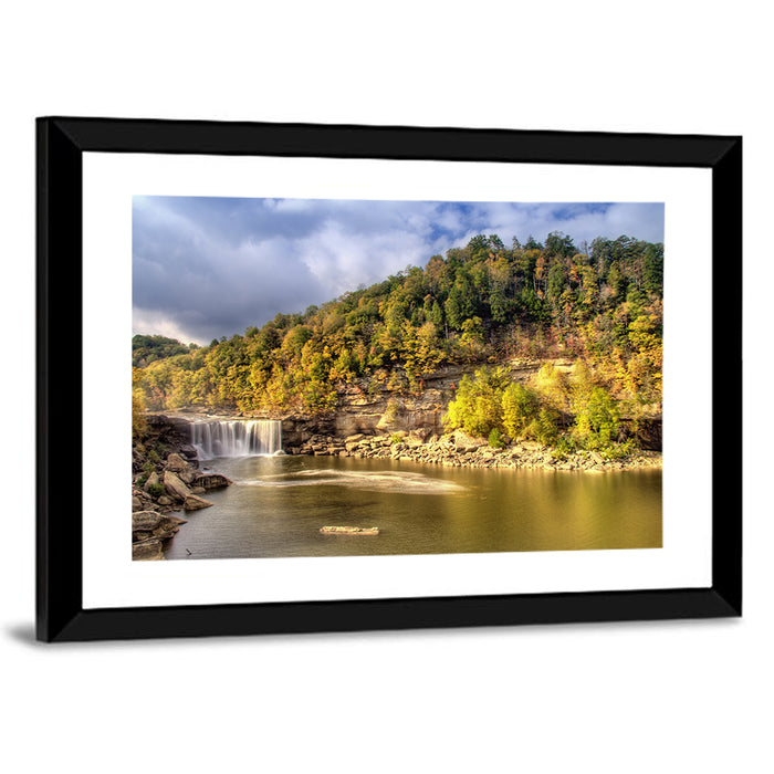 Cumberland Falls Wall Art as a framed print
