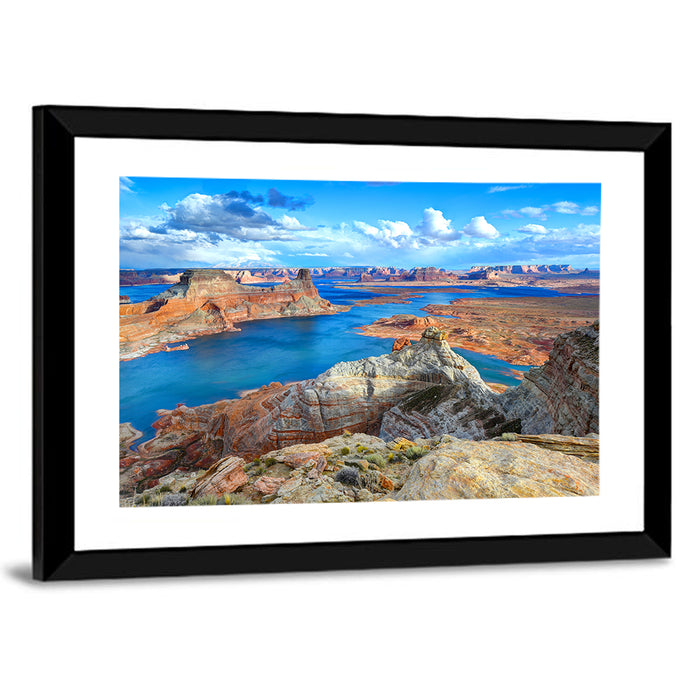 Alstrom Point Arizona Wall Art as a framed print