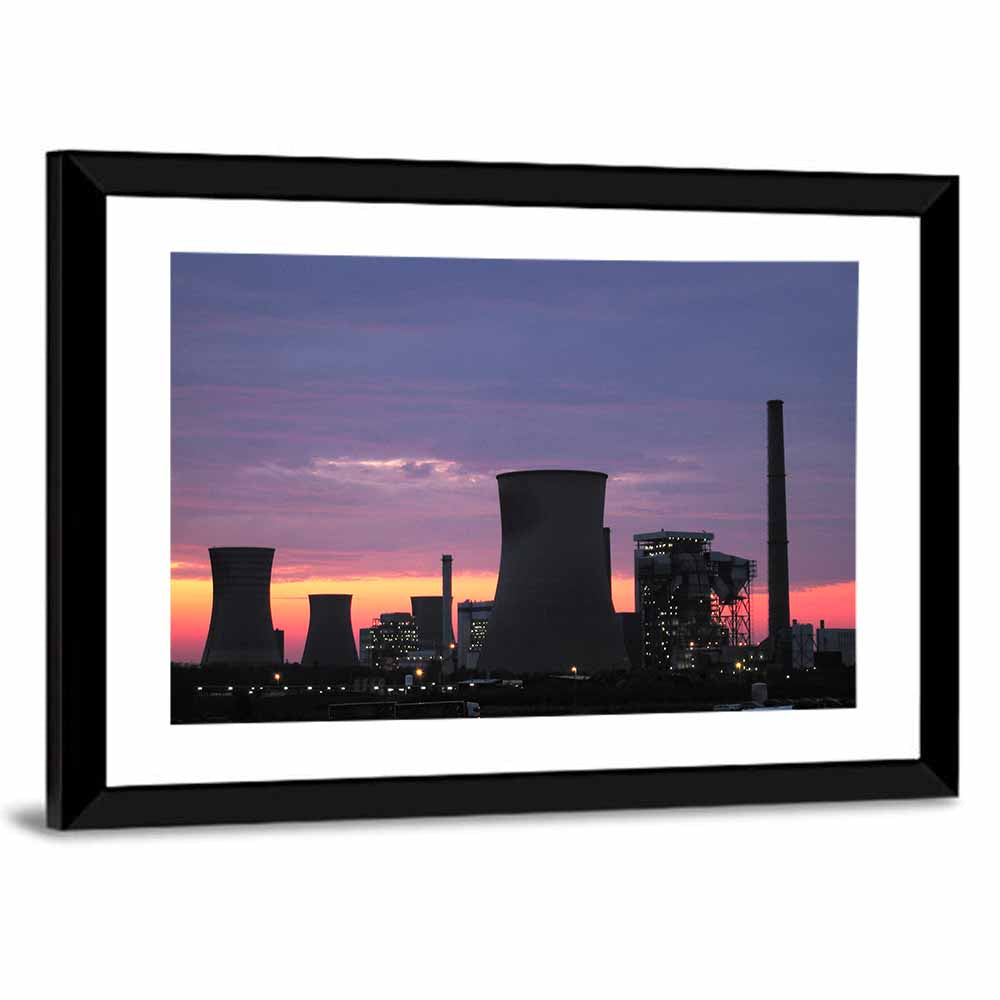 Coal Power Plant Wall Art