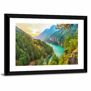 Diablo Lake Wall Art