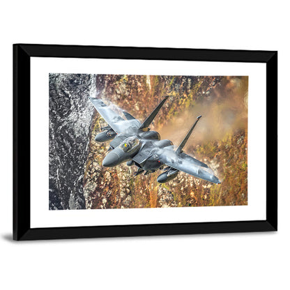 F15 Military Fighter Jet Wall Art