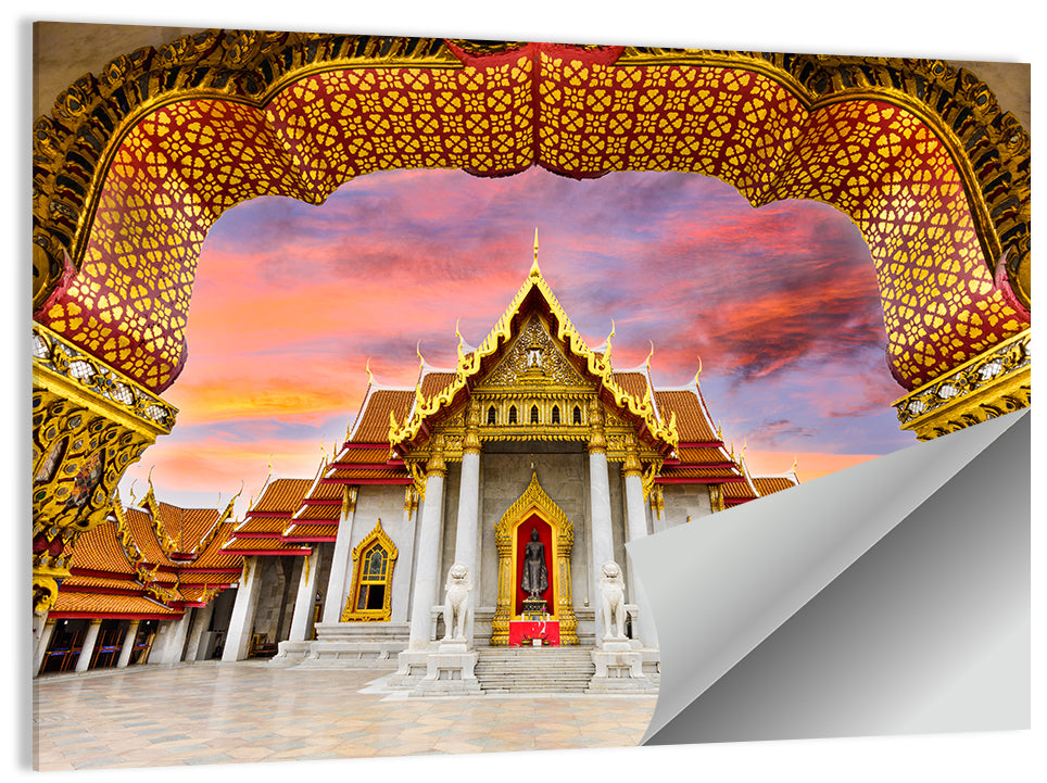Marble Temple Wall Art