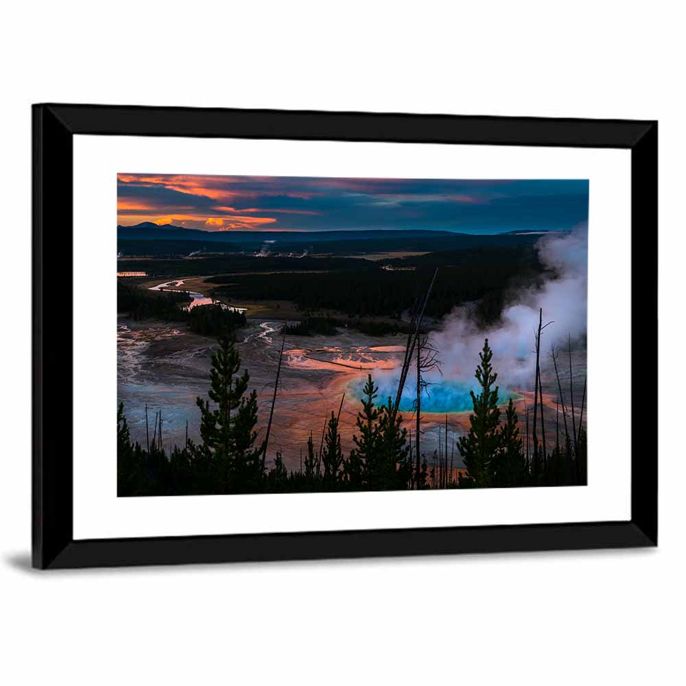 Grand Prismatic Spring, Yellowstone Wall Art