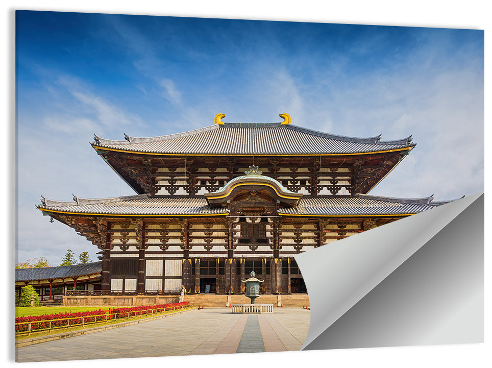 Todai-ji Temple Great Buddha Hall Wall Art