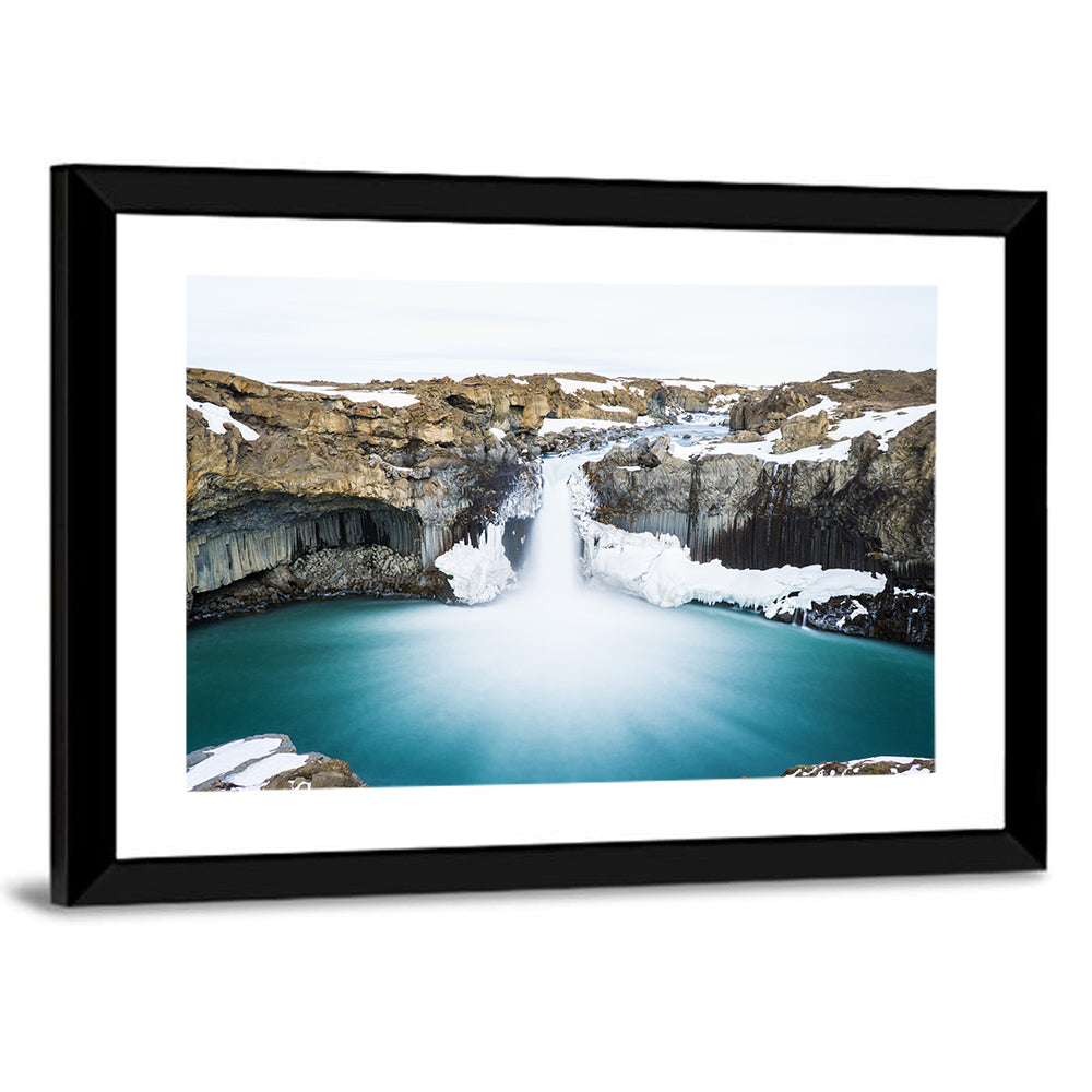 Aldeyjarfoss Basalt Waterfall Wall Art