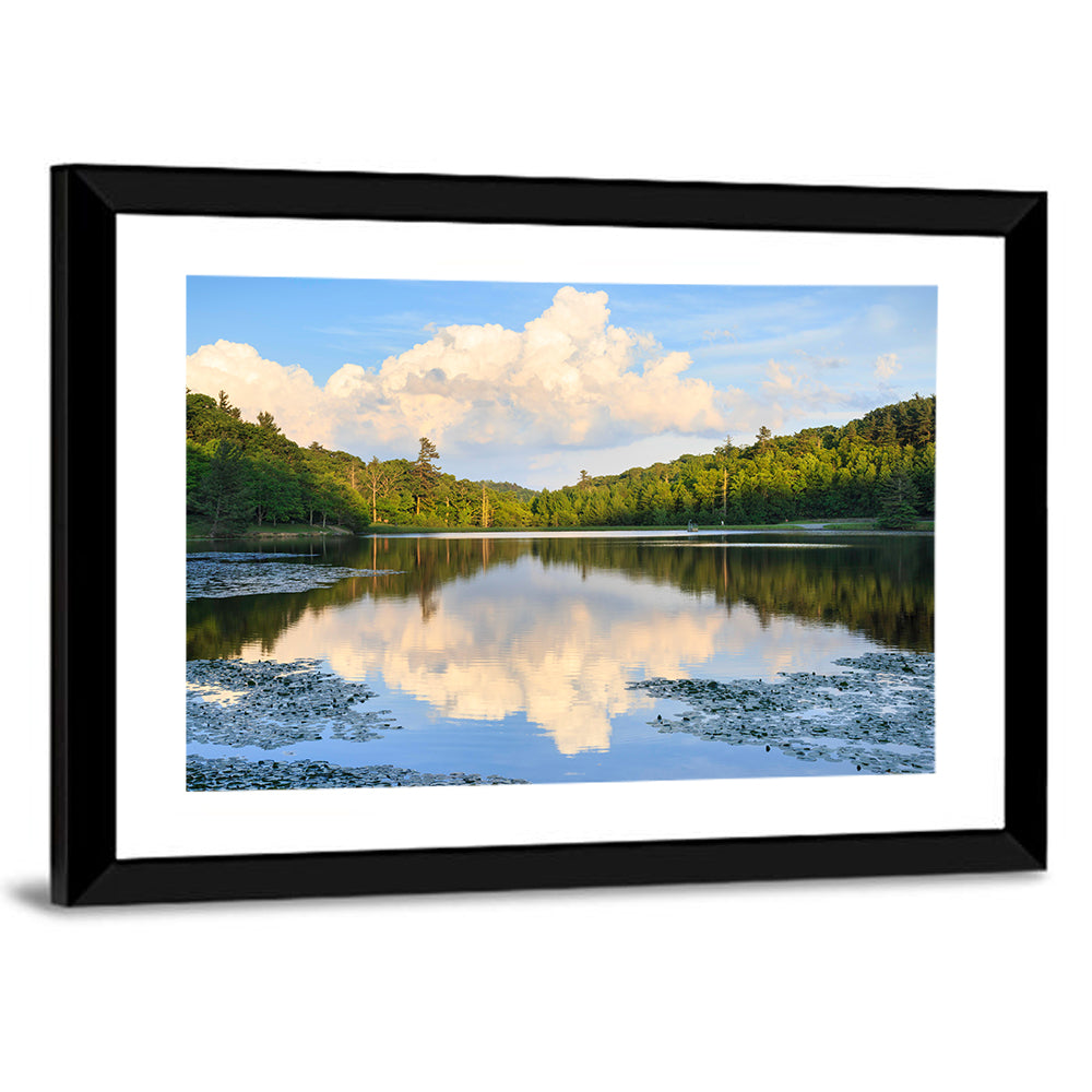Bass Lake Reflection Wall Art