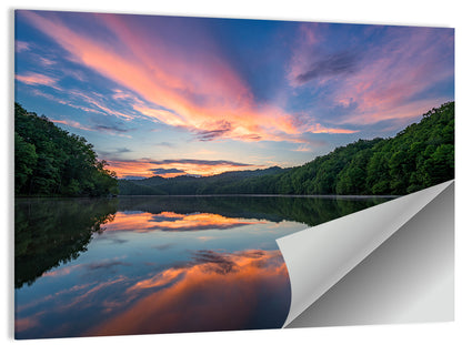 Appalachian Mountains Lake Wall Art