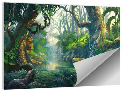 Fantasy Forest Wall Art