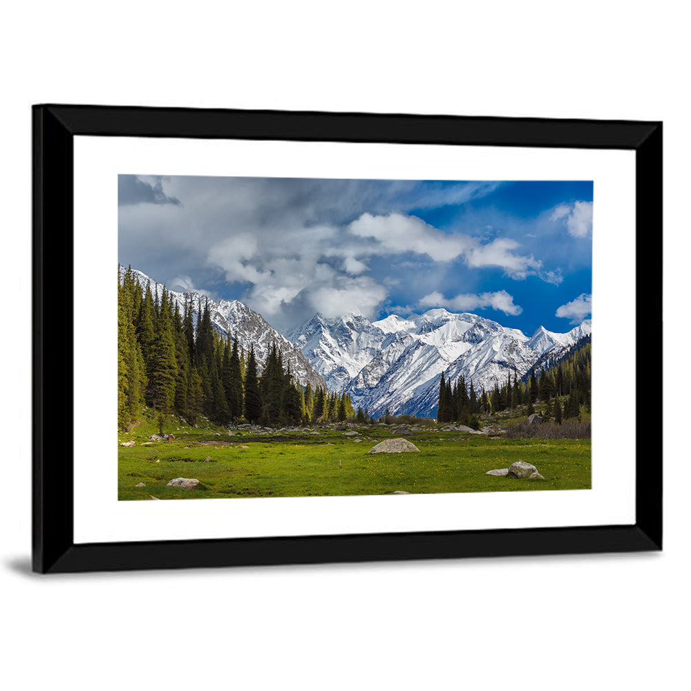 Ala Archa Meadow and Peaks Wall Art