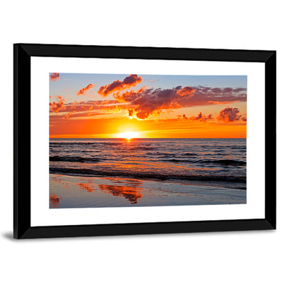 Baltic Sea Sunset Wall Art