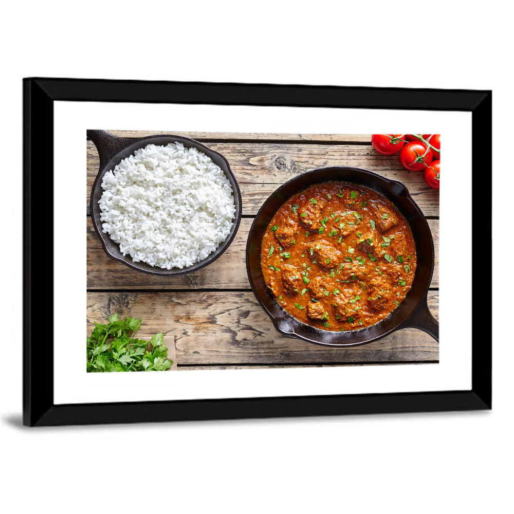 Rustic Beef Curry Wall Art
