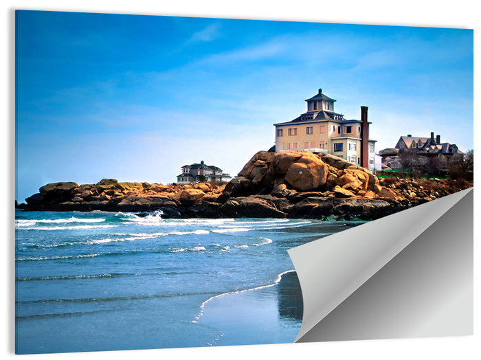 Cape Ann Beach Wall Art as a poster print