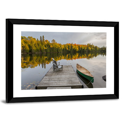 Ontario Autumn Lake Wall Art