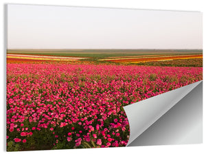 Spring Flowers Field Wall Art