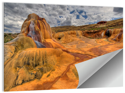Clay Geyser Wall Art