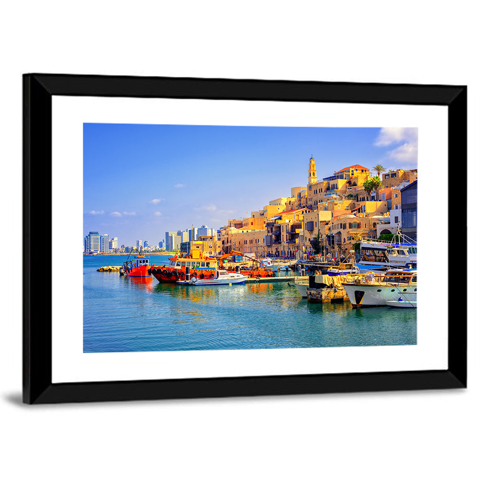 Old Jaffa Harbor Wall Art