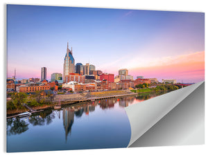Nashville Skyline Wall Art