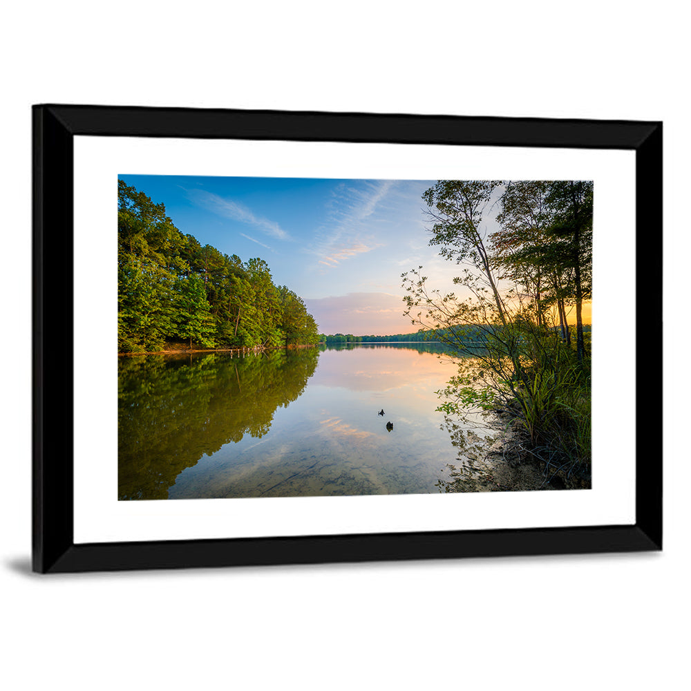 Tranquil Lake Norman Wall Art