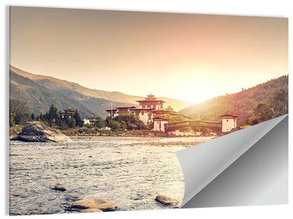 Punakha Dzong Wall Art