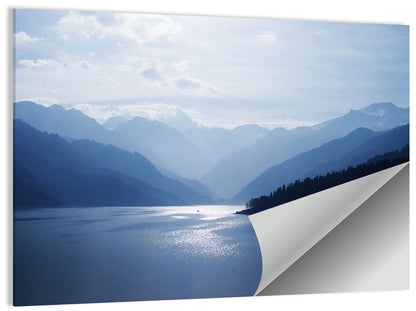 Xinjiang Mountains Lake Wall Art