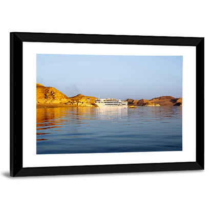 Cruise Ship in Lake Nasser Wall Art