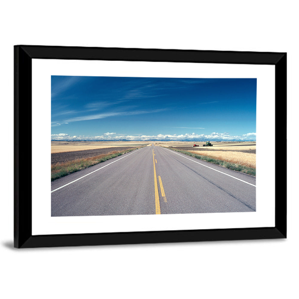 Infinite Road, Montana Wall Art