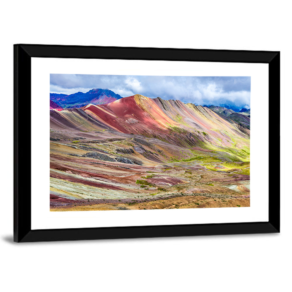 Vinicunca Rainbow Mountain Peru Wall Art