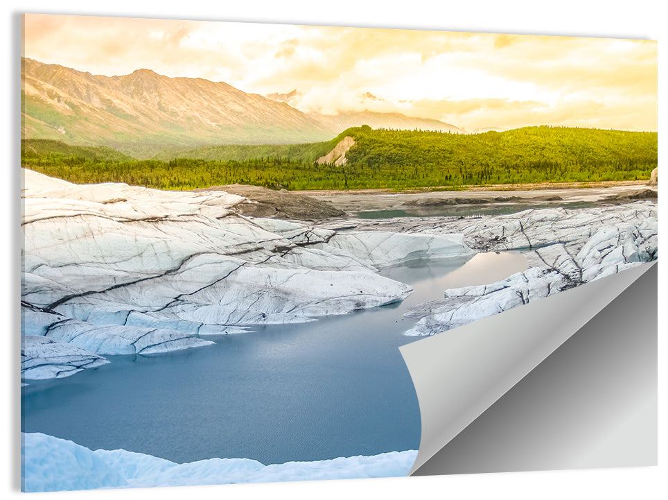 Matanuska Glacier Wall Art