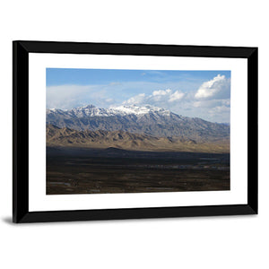 Snow Covered Afghan Mountains Wall Art