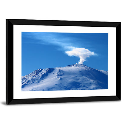 Mount Erebus Wall Art