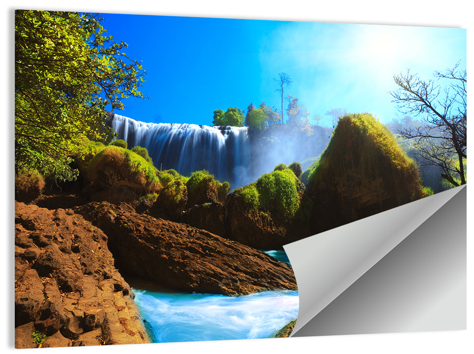 Elephant Waterfall Wall Art