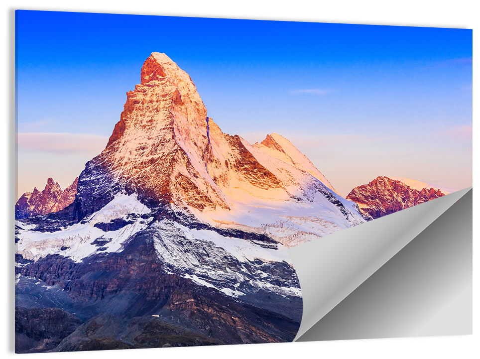 Matterhorn Sunrise Wall Art