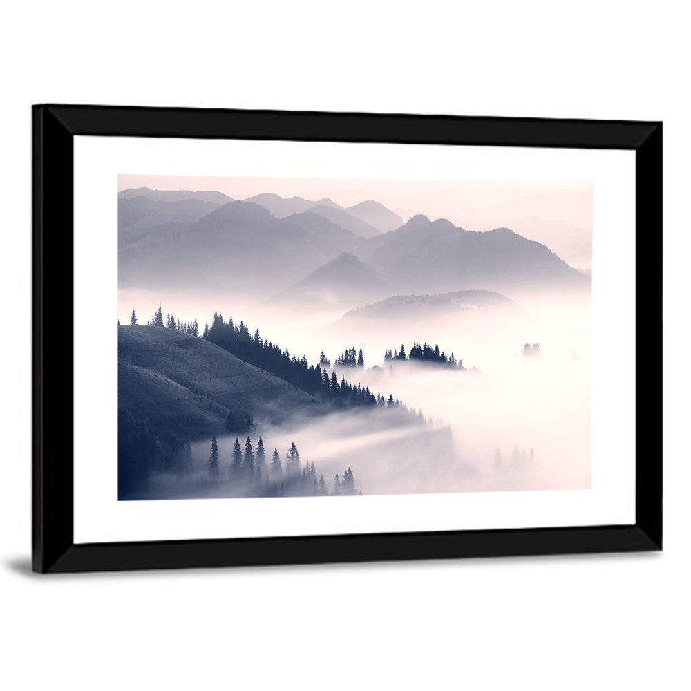 Carpathian Morning Mist Wall Art